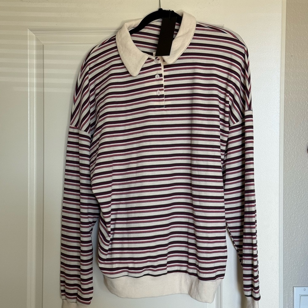 Rugby Jersey in Porcelain Multi